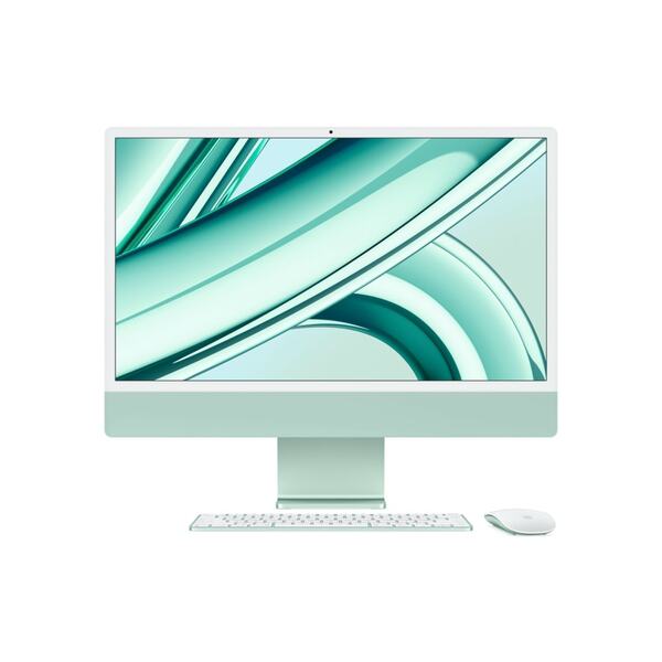 Bild 1 von iMac Grün 24 Zoll, M3, 8-Core-CPU, 10-Core-GPU, 8GB, 256GB SSD - 0%-Finanzierung (PayPal)