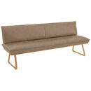 Bild 1 von Koinor Sitzbank, Beige, Wildeiche, Holz, Leder, Echtleder, Büffelleder, Wildeiche, furniert, massiv, 3-Sitzer, 214x88x66 cm, Goldenes M, Dgm, Fußauswahl, Lederauswahl, Stoffauswahl, Typenauswahl, m