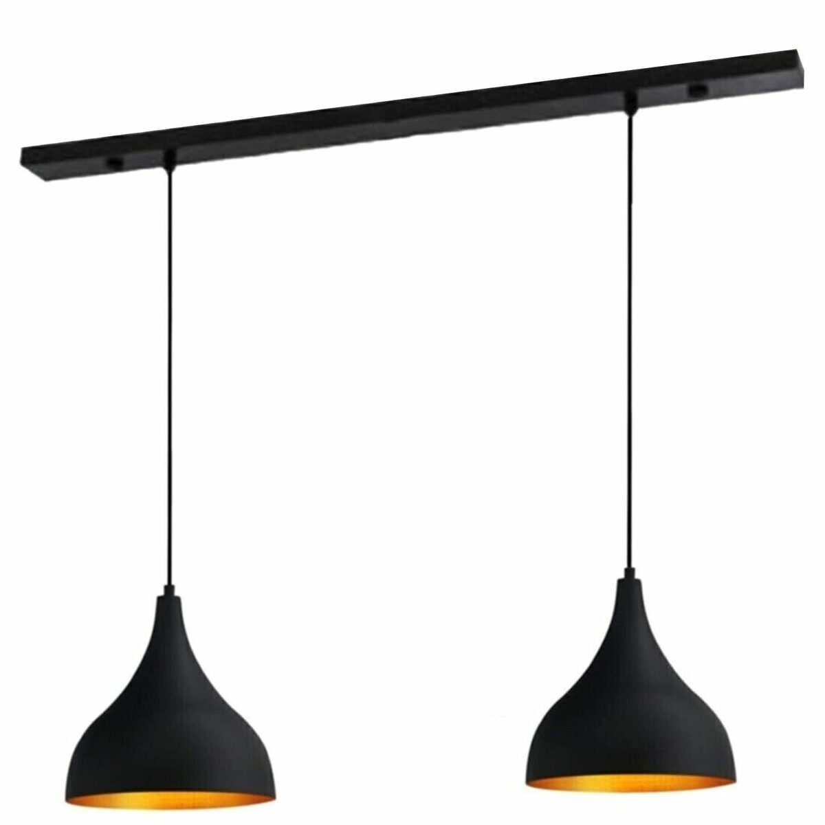 Bild 1 von Bamyum Pendelleuchte Bamyum Pendelleuchte Schwarz, Adash, 3 Flammige Metall Ø26 cm Lampe, ohne Leuchtmittel