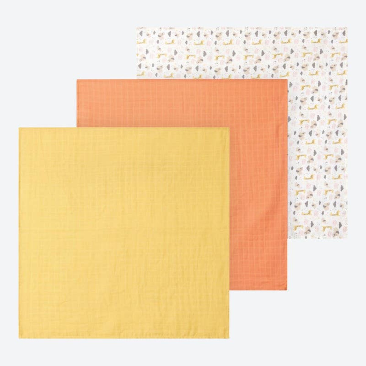 Bild 1 von Unisex-Baby-Mullwindeln, 3er-Pack