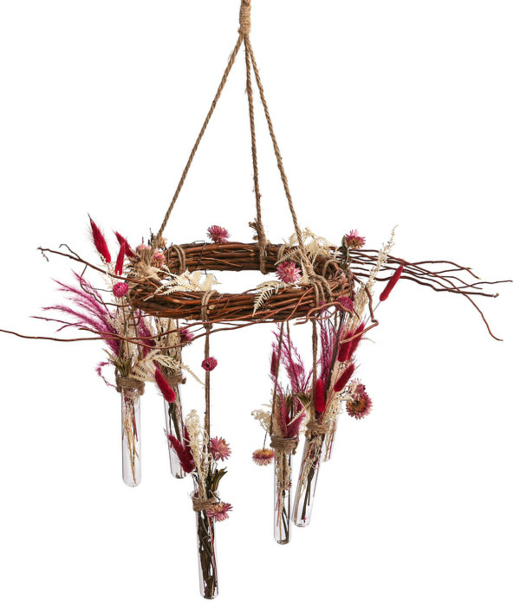 Bild 2 von Dehner Kranz mit Glas-Vasen