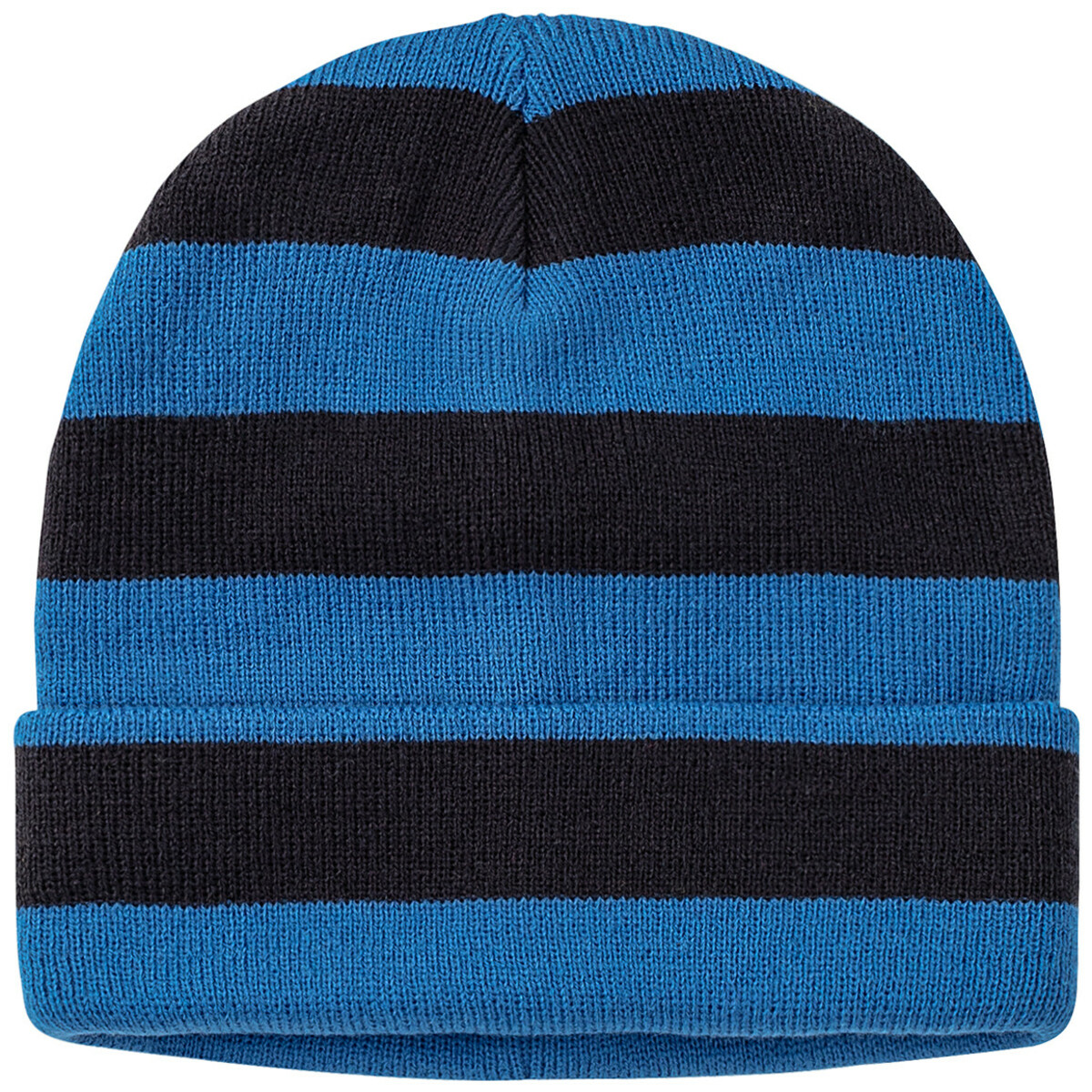Bild 1 von Jungen Strickmütze mit Streifen BLAU / DUNKELBLAU