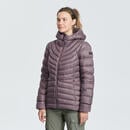 Bild 1 von Daunenjacke Damen Kapuze bis -10 °C Trekking - MT500 grau Grau