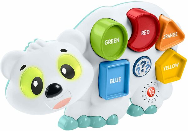 Bild 1 von Fisher-Price® Lernspielzeug BlinkiLinkis Formen Eisbär, mit Licht und Sound