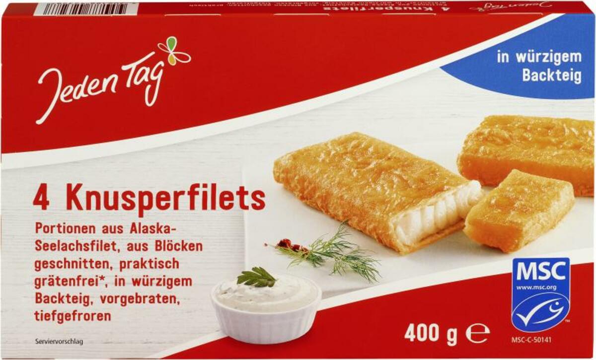 Bild 1 von Jeden Tag Knusperfilets im würzigen Backteig