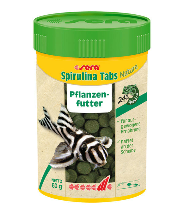 Bild 1 von sera Fischfutter Spirulina Tabs