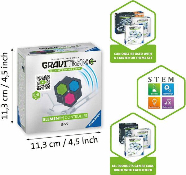 Bild 2 von Ravensburger Kugelbahn-Bausatz GraviTrax® POWER Controller, Made in Europe, FSC® - schützt Wald - weltweit