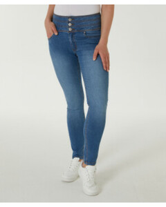 Jeans High-Waist
       
      Janina schmale Passform
   
      jeansblau hell