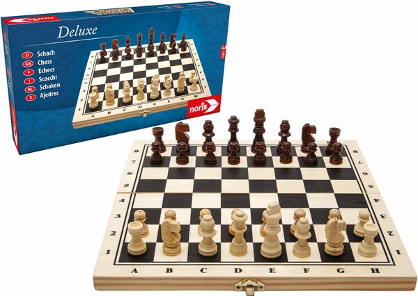 Bild 1 von Noris Spiel, Holzspielzeug, Deluxe Holz Schach