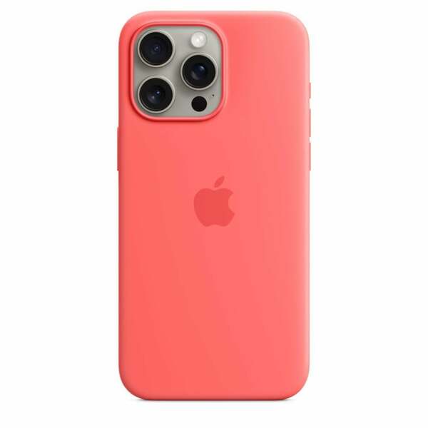 Bild 1 von iPhone 15 Pro Max Silikon Case mit MagSafe - Guave