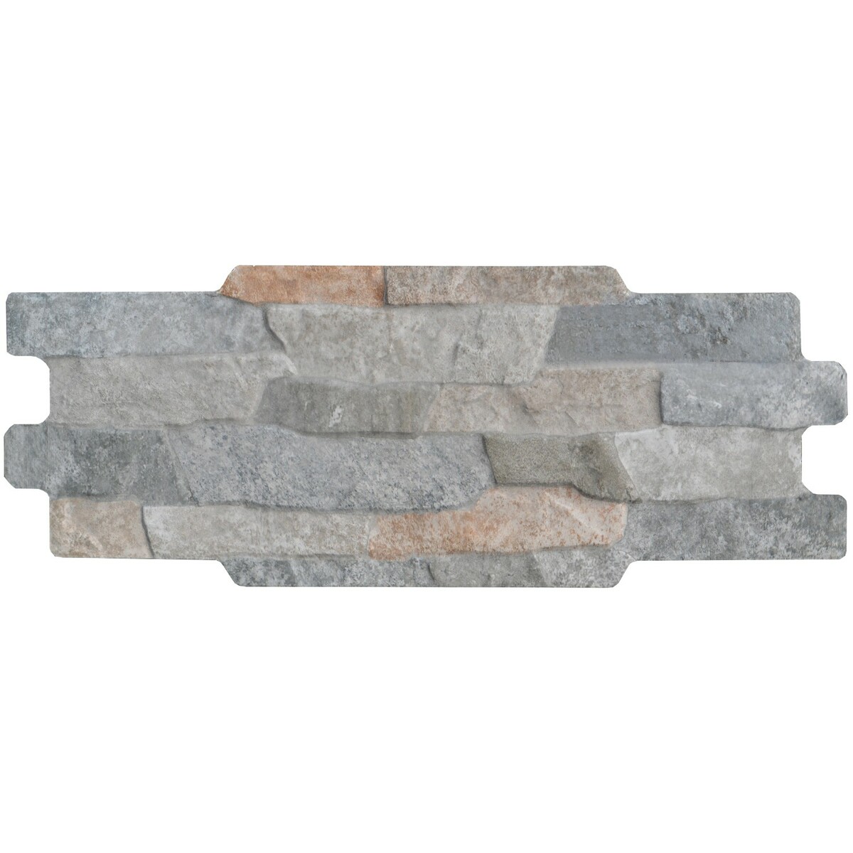 Bild 1 von Wandverblender Feinsteinzeug Cronos Anthrazit matt glasiert 37 cm x 15 cm