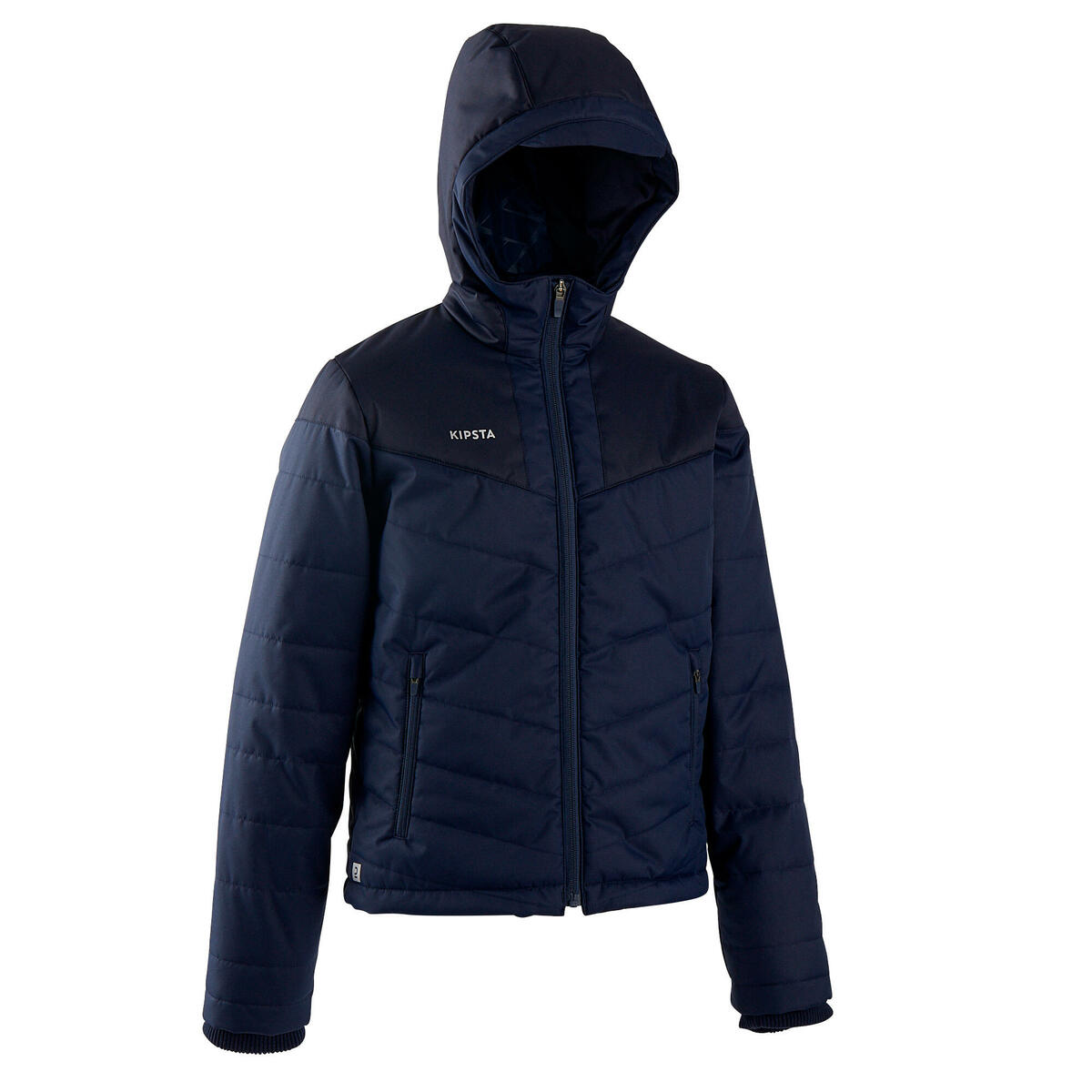 Bild 1 von Kinder Fussball Trainingsjacke warm marineblau Blau