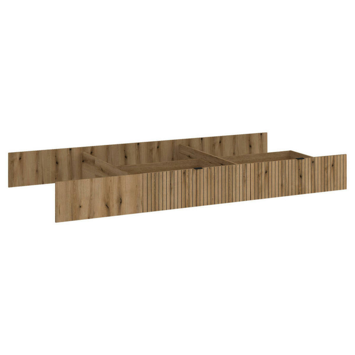 Bild 1 von Mid.you Bettkasten Ricko, Eiche, Kunststoff, 200.6x24x95.4 cm, Zubehör