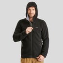 Bild 1 von Fleecejacke Herren warm Winterwandern - SH500 Schwarz