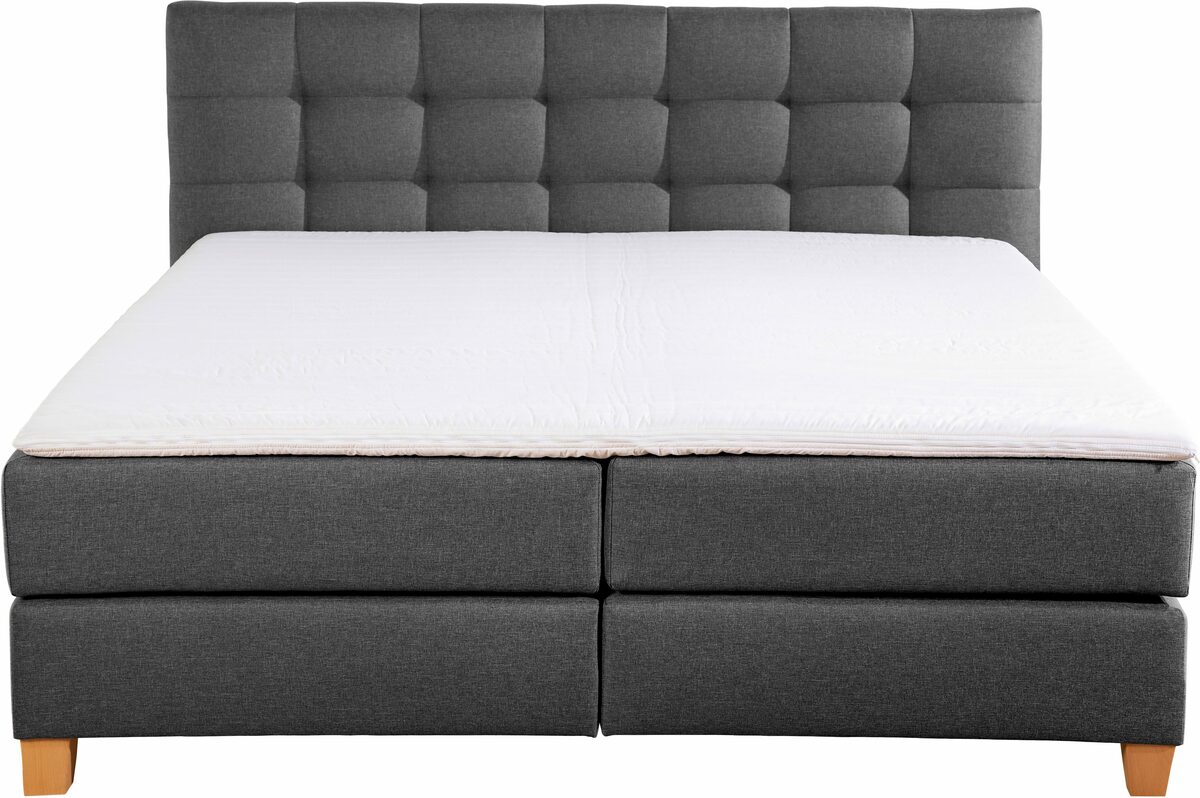 Bild 3 von Home affaire Boxspringbett Moulay, inkl. Topper, in 3 Härtegraden, TFK auch in Härtegrad 4