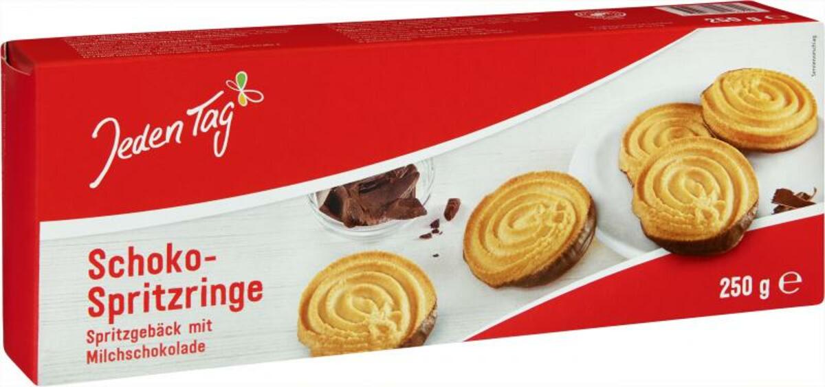 Bild 1 von Jeden Tag Schoko-Spritzringe