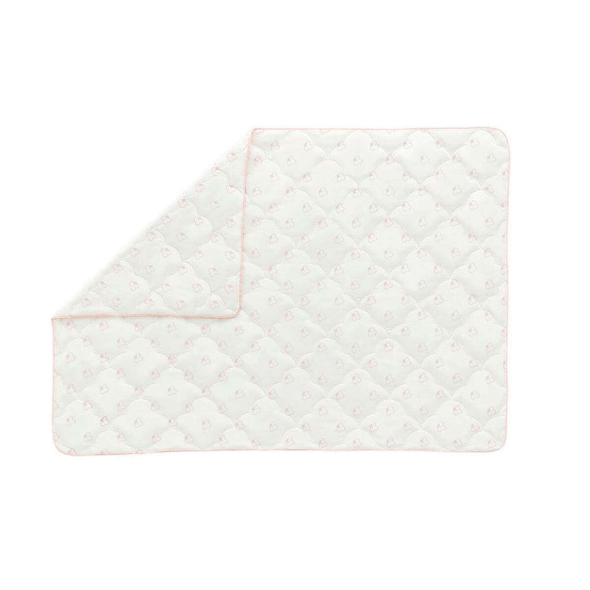 Bild 1 von Yatas Bettdecke, Weiß, Textil, Blume, Füllung: Baumwollfüllung, 135x200x4 cm, Hohenstein, Oeko-Tex® Standard 100, strapazierfähig, weich und anschmiegsam, atmungsaktiv, hygienisch,