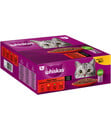 Bild 1 von Whiskas® Nassfutter für Katzen Multipack Jumbo Klassische Auswahl in Sauce, Adult, 80 x 85 g