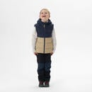 Bild 1 von Wattierte Weste Wandern Kleinkinder Gr. 92–116 beige/blau Beige|blau