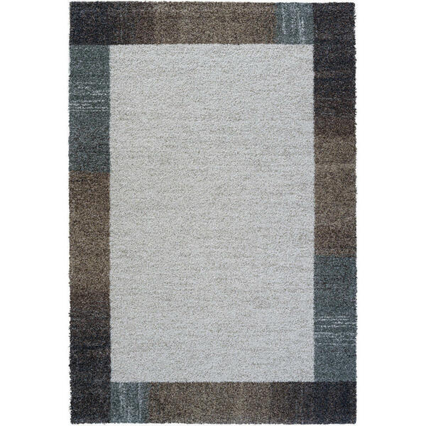 Bild 1 von Novel Webteppich Mehari, Braun, Creme, Grün, Textil, Abstraktes, rechteckig, 80 cm, Oeko-Tex® Standard 100, für Fußbodenheizung geeignet, Teppiche & Böden, Teppiche, Moderne Teppiche