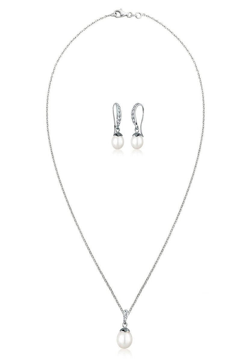 Bild 3 von Elli Schmuckset Elegant Perle Kristalle 925 Silber
