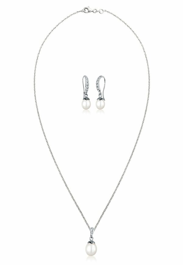 Bild 3 von Elli Schmuckset Elegant Perle Kristalle 925 Silber