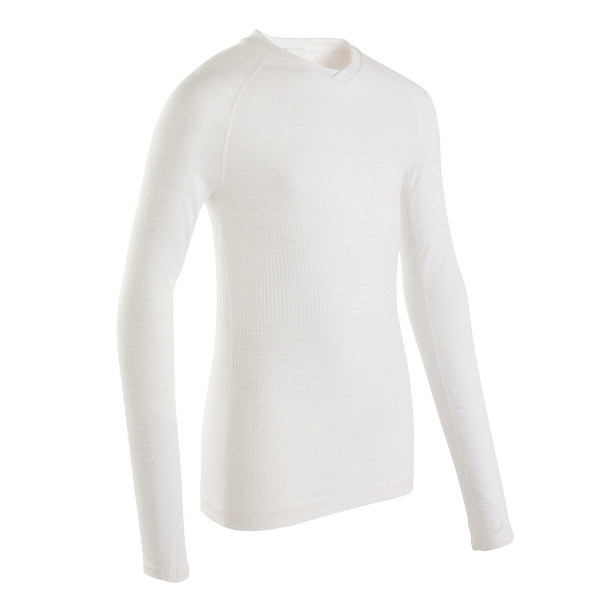 Bild 1 von Kinder Fussball Funktionsshirt langarm - Keepdry 500 weiss Beige|braun|weiß