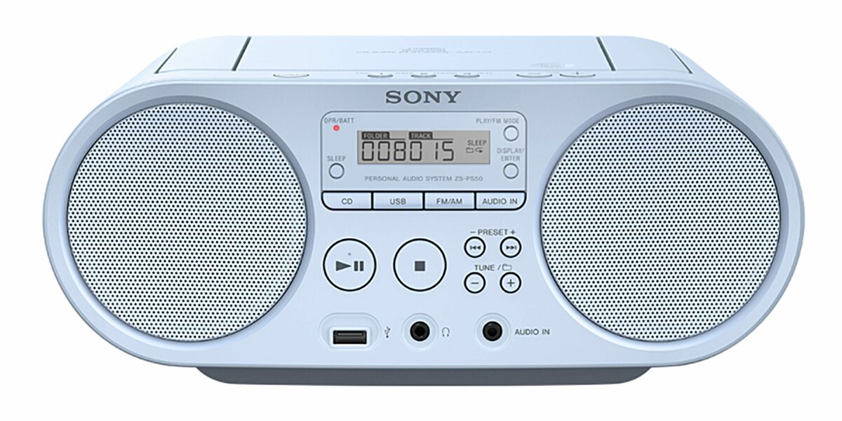 Bild 1 von Sony ZS-PS50 Boombox (AM-Tuner, FM-Tuner, 4 W, CD-Laufwerk, Front-USB, MP-3)