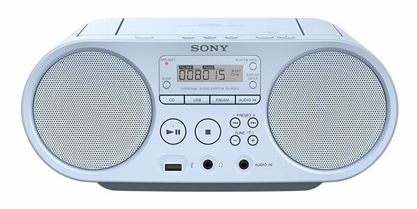 Bild 1 von Sony ZS-PS50 Boombox (AM-Tuner, FM-Tuner, 4 W, CD-Laufwerk, Front-USB, MP-3)