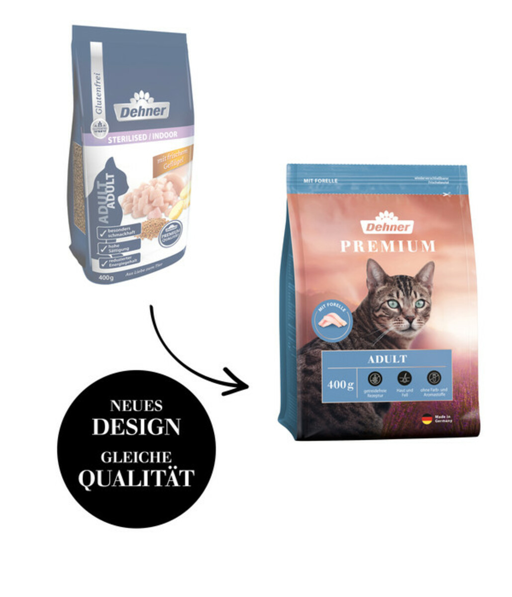 Bild 2 von Dehner Premium Trockenfutter für Katzen Adult