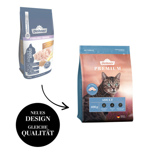 Bild 2 von Dehner Premium Trockenfutter für Katzen Adult