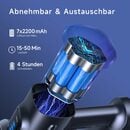 Bild 3 von oyajia Akku-Stielstaubsauger freistehend Akku Staubsauger Kabellos mit 25000pa LED-Licht, 220,00 W, beutellos, 50 Min. Laufzeit, 6-in-1 Staubsauger für Hartböden Teppiche Tierhaare