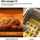 Bild 4 von EUARY Heißluftfritteuse 14L XXL Ohne Öl Air Fryer 1700W Heizluft Fritteuse LED-Touchscreen, Airfryer Einstellbare Zeit/Temperaturregelung für Luftbraten, Braten