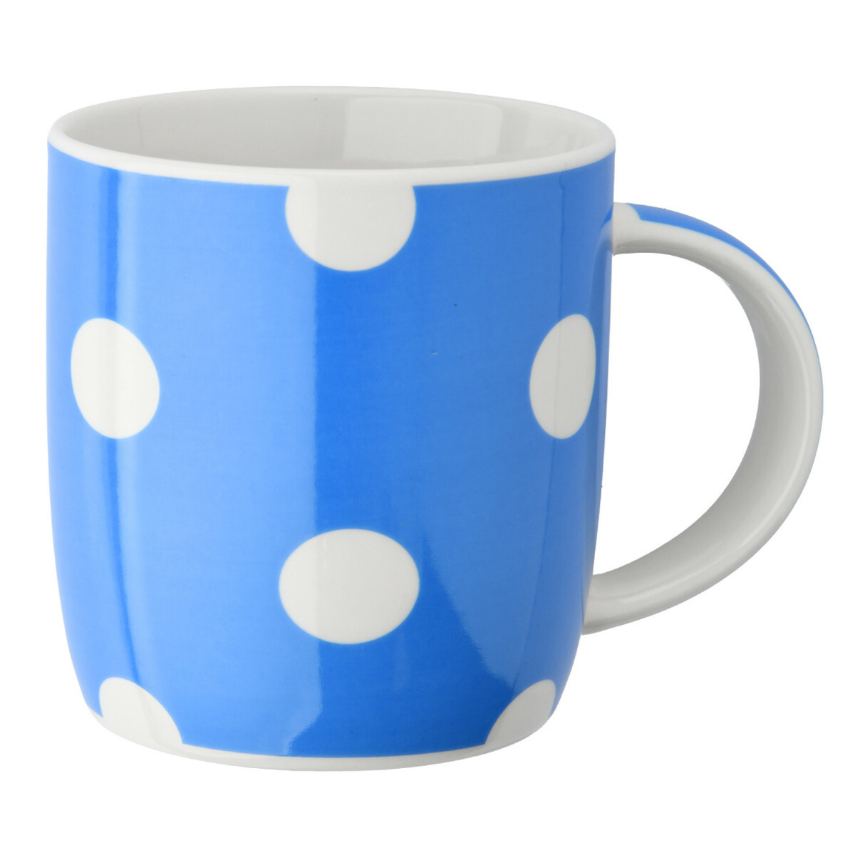 Bild 1 von Tasse mit weißen Punkten BLAU / WEISS