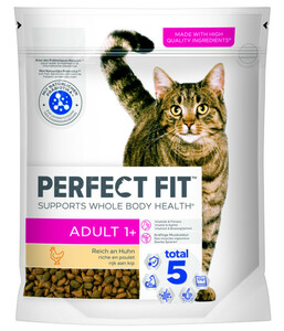 Perfect Fit® Trockenfutter für Katzen, Adult 1+, Huhn