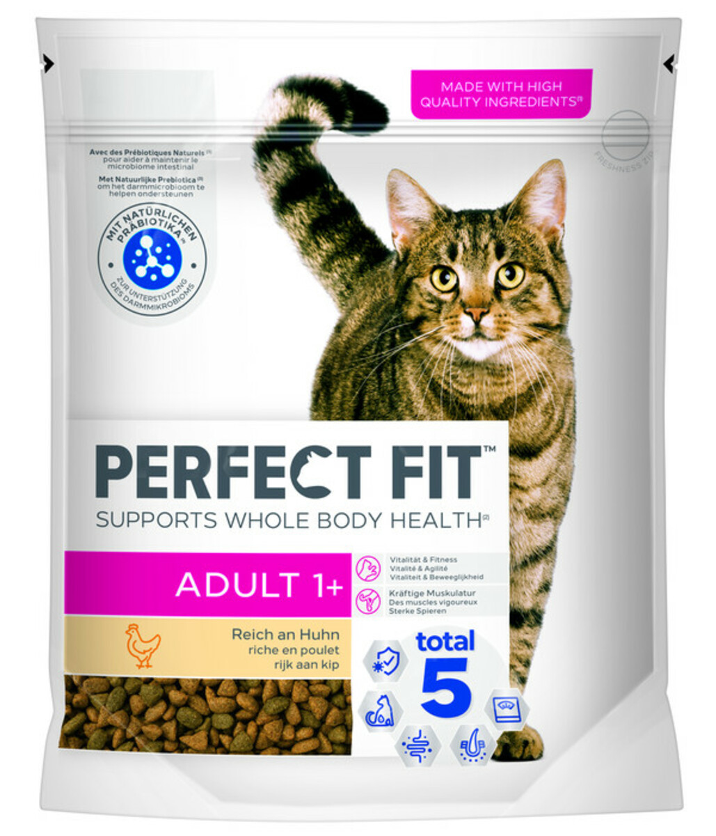 Bild 1 von Perfect Fit® Trockenfutter für Katzen, Adult 1+, Huhn
