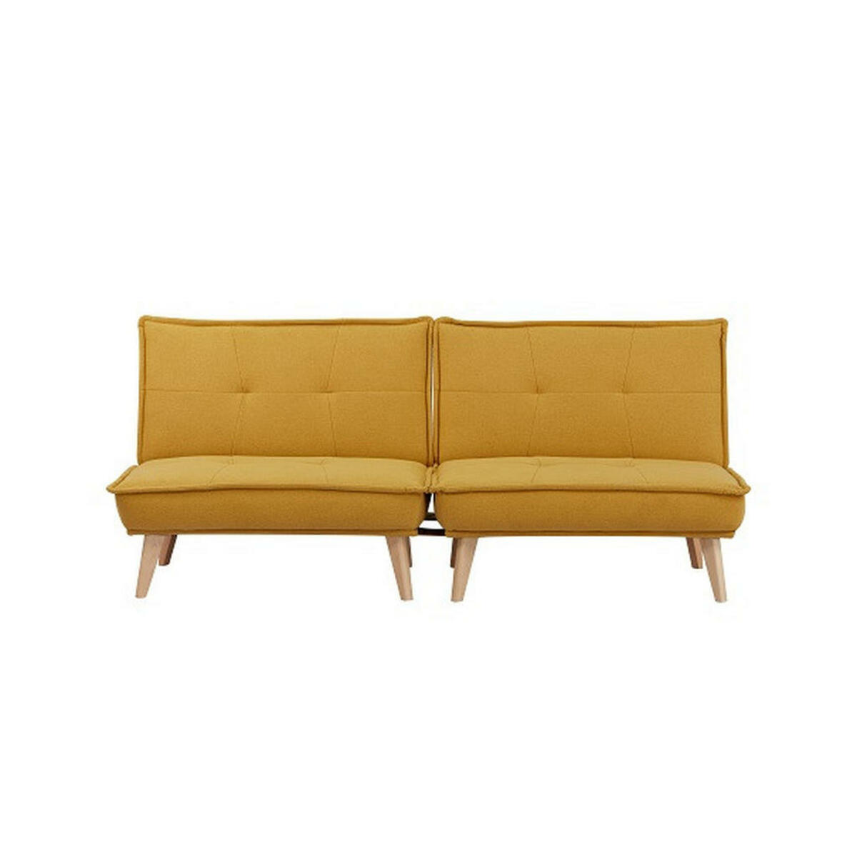 Bild 1 von Mid.you Schlafsofa, Gelb, Textil, Birke, vollmassiv, 3-Sitzer, 99x84x83 cm, Bsci, Liegefunktion, Kinder & Jugendmöbel, Jugendmöbel, Jugendsofas