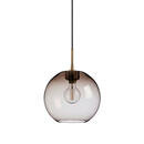 Bild 1 von Belid Hängeleuchte Gloria, Dunkelbraun, Messing, Metall, Glas, 29 cm, CE, Lampen & Leuchten, Leuchtenserien