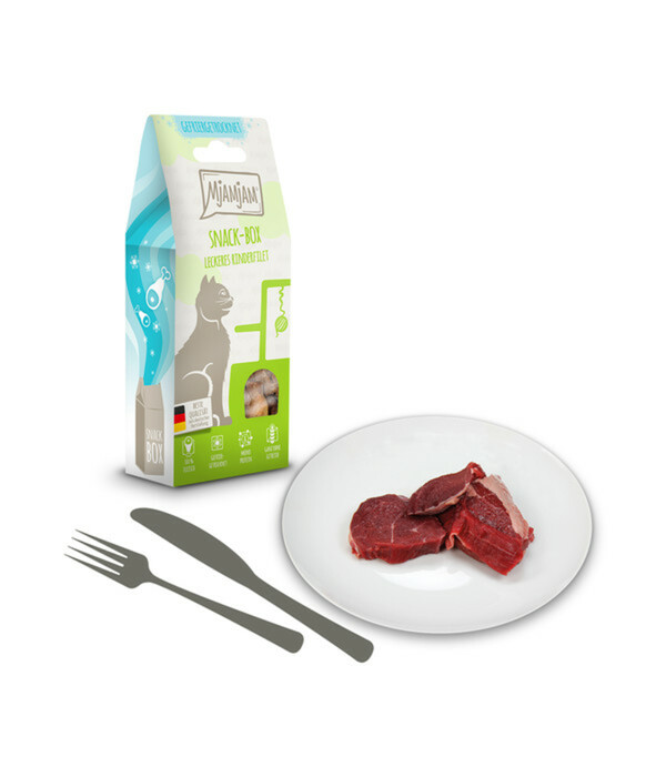 Bild 3 von MjAMjAM® Katzensnack Snackbox leckeres Rinderfilet, Adult, 35 g
