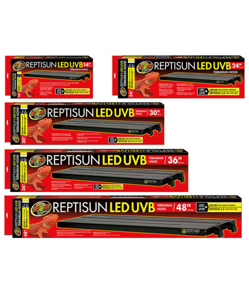 Bild 1 von Zoo Med ReptiSun LED UVB Terrarium Hood Aufsatzleuchte