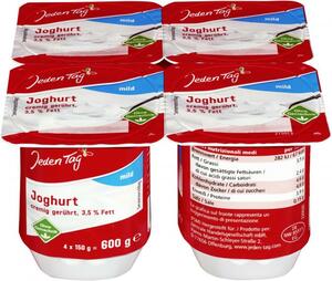Jeden Tag Joghurt mild 3,5%