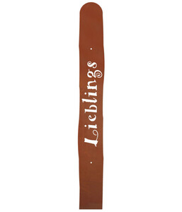 Ferrum Art Design Metall-Zaunlatte Lieblings, ca. H90 cm
