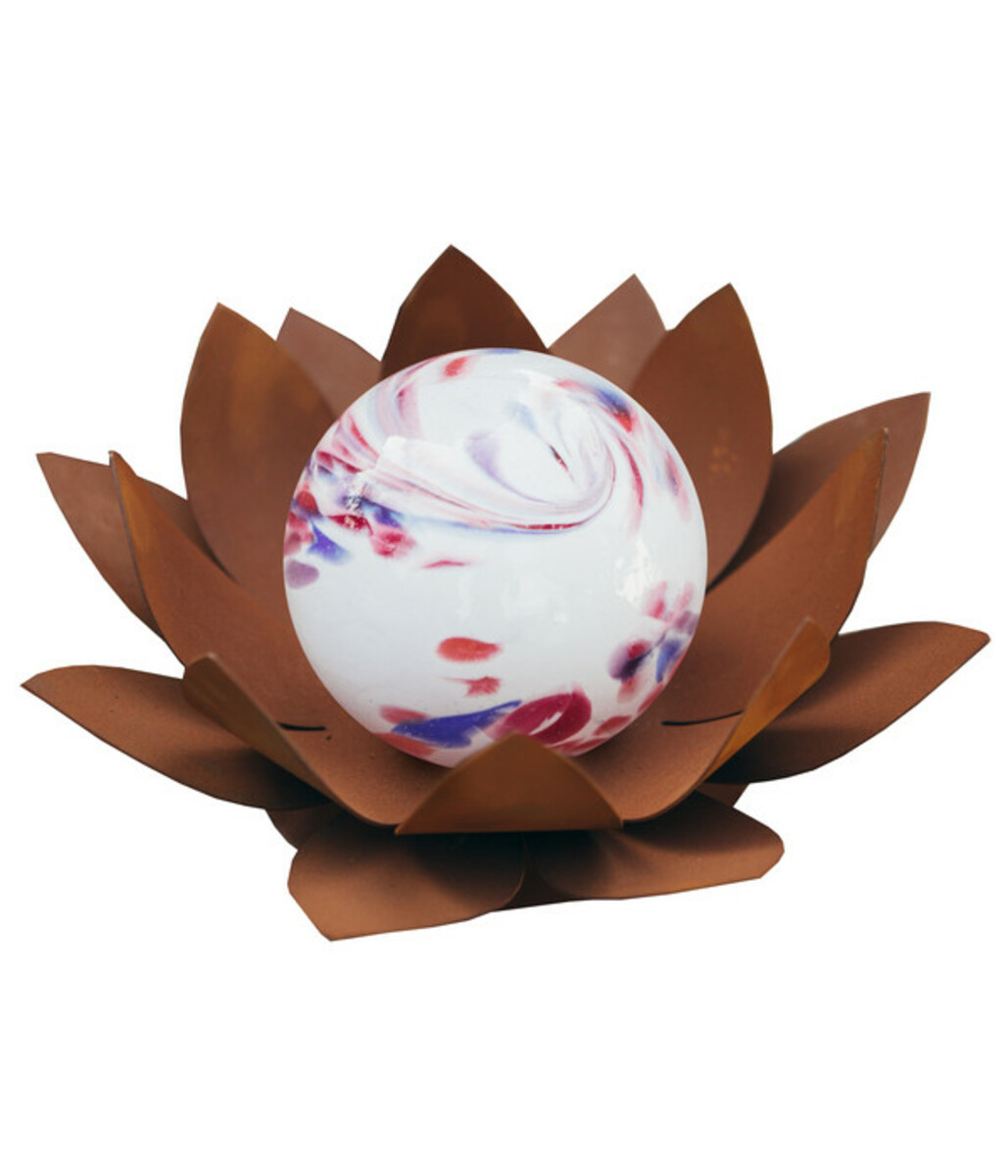 Bild 1 von Ferrum Metall-Gartenstecker Glasseerose