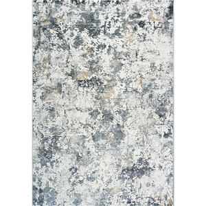 Novel Webteppich Canyon, Blau, Grau, Gold, Textil, Abstraktes, rechteckig, 80 cm, Oeko-Tex® Standard 100, für Fußbodenheizung geeignet, Teppiche & Böden, Teppiche, Moderne Teppiche