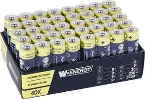 Alkaline Batterien 40er XXL-Pack