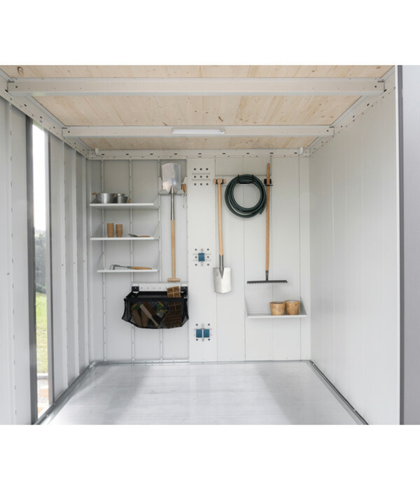 Bild 3 von Biohort Gerätehaus Neo 2B, dunkelgrau-metallic, ca. B236/H222/T236 cm