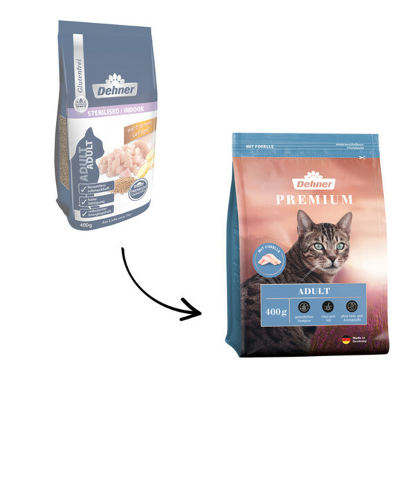 Bild 1 von Dehner Premium Trockenfutter für Katzen Adult