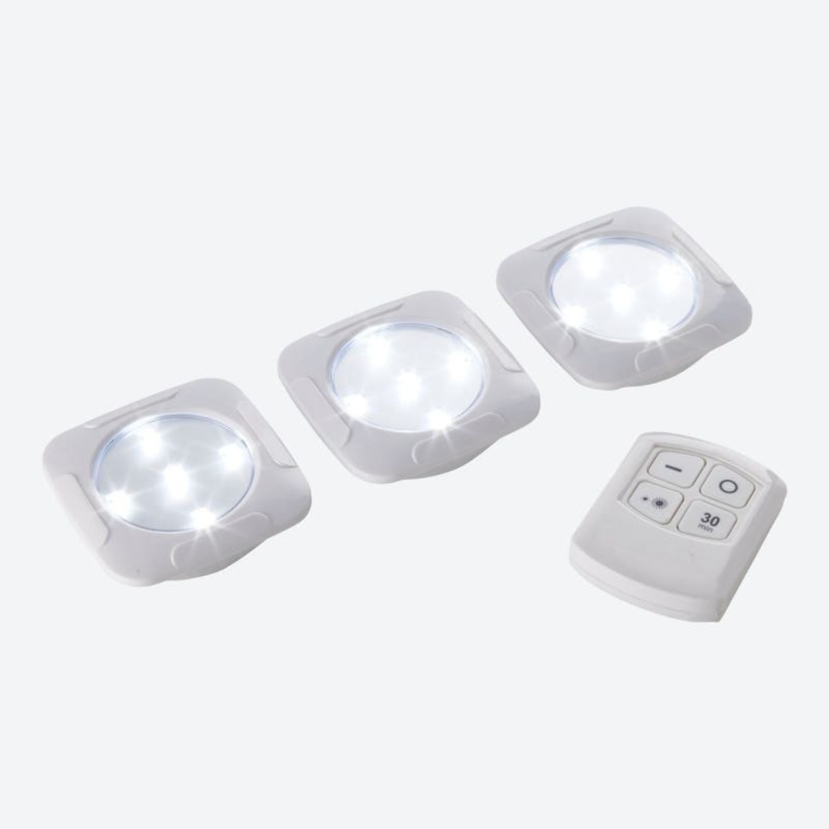 Bild 1 von LED-Multifunktionsleuchte mit Fernbedienung, 3er-Pack
