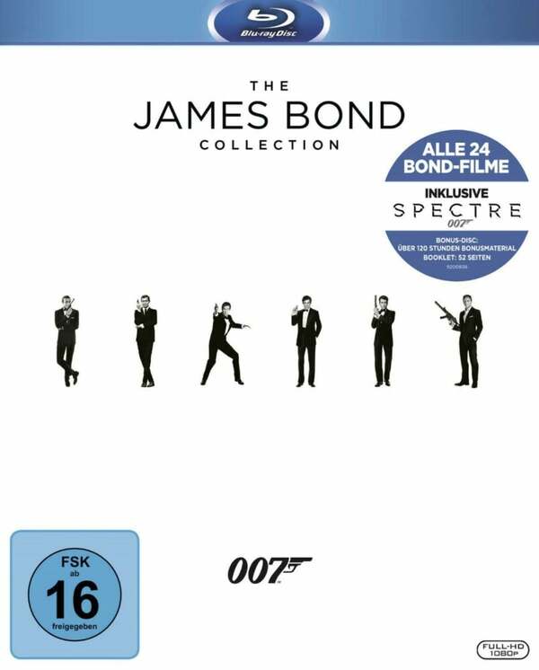 Bild 1 von Blu-ray James Bond - Collection 2016 [25 BRs]