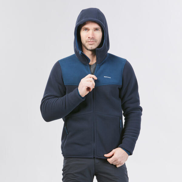 Bild 1 von Fleecejacke Herren warm Winterwandern - SH500 Blau